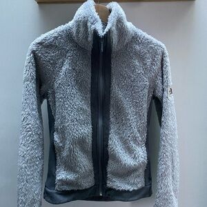 The North Face Gray Teddy Jacket